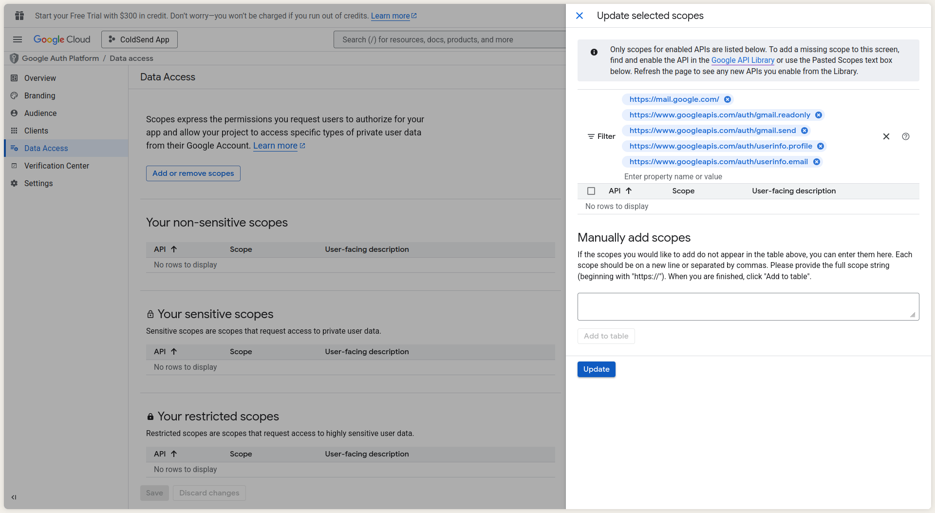 Oauth Scopes