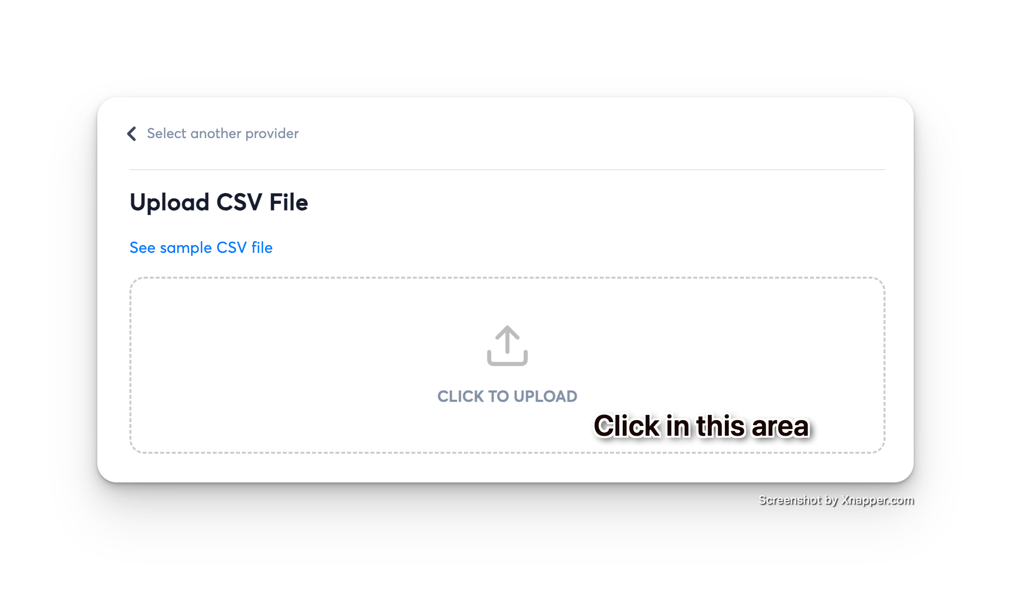 Instantly 上传 CSV
